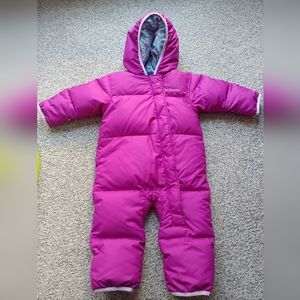 Columbia Snuggly Bunny Bunting Snowsuit 12-18 months
